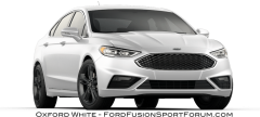 2017 Ford Fusion Sport - Oxford White