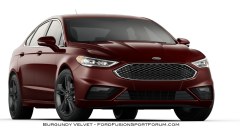 2017 Ford Fusion Sport - Burgundy Velvet