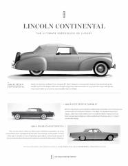 Lincoln Continental Timeline