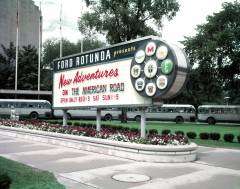 Ford Rotunda outdoor sign 1959