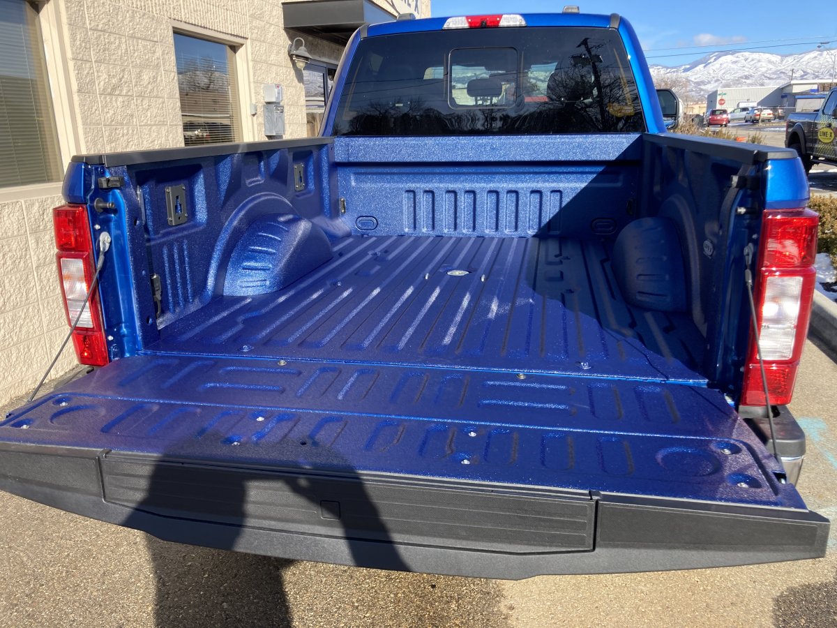 After market spray in bed liner FSeries SuperDuty Forum Blue Oval